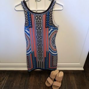 Colorful dress from Bloomingdales